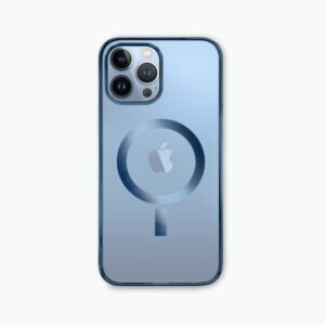 iphone magsafe phone case in blue